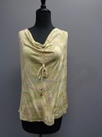 Tommy Bahama Green Pink Blue Drape Neck Front Tie Blouse Size Xl Sm9003 on sale Tommy Bahama Green Pink Blue Drape Neck Front Tie Blouse Size Xl Sm9003 on sale