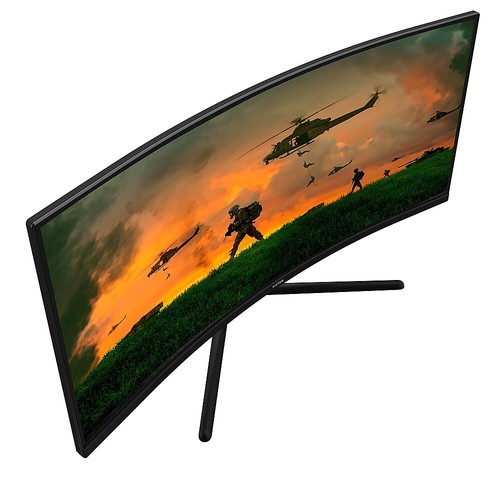 Viotek - GNV34DB 34-Inch Ultrawide Curved UWQHD 100Hz 1440p Gaming Monitor (HDM - Picture 3 of 7