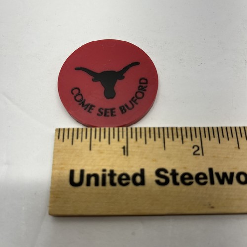 Bar Drink Tokens Chips Longhorn Bar & Grill Dallas WI Lot of 30 Red Green Gold - Picture 16 of 18