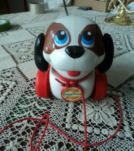 snoopy pull toy vintage