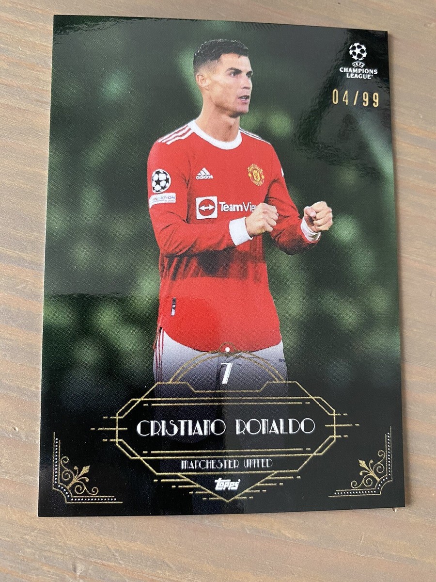 Topps Deco UCL Cristiano Ronaldo Magic Numbers Insert Iconic 7 Man