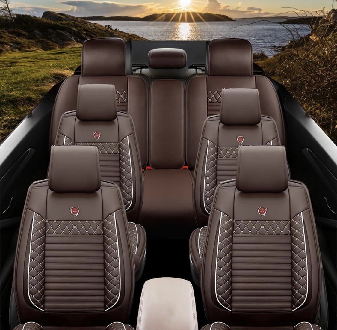 Honda Odyssey Seat Covers Full Set 20032024, Automotive Seat Cover