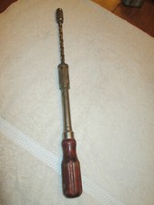 Vintage Craftsman 18" Reversible Ratchet Screwdriver Tool Woodworking