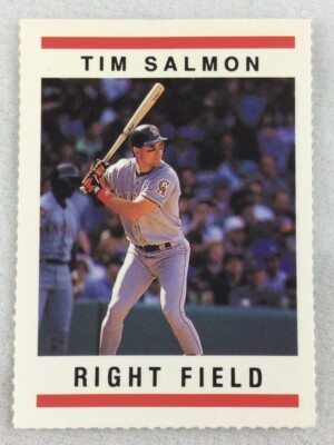 1996 Red Foley Baseball Card-California Angels-Tim Salmon