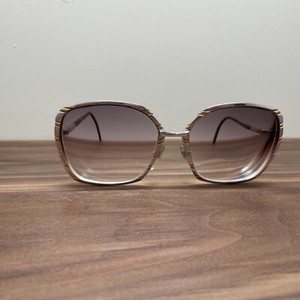 Vintage Helena Rubinstein Paris Gold Eyeglasses Frame 57-19 Made France Designe Helena Rubinstein Sunglasses | eBay main image 3