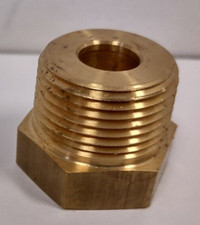 Brass Straight Adapter 1/4" BSPP Female x 3/4" NPT Male