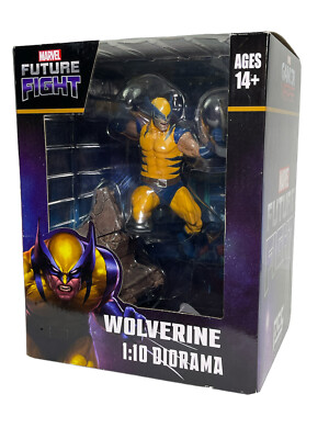 MARVEL X-Men Future Fight WOLVERINE 8.5'' 1:10 Diorama Toy Figure PVC Statue NIP