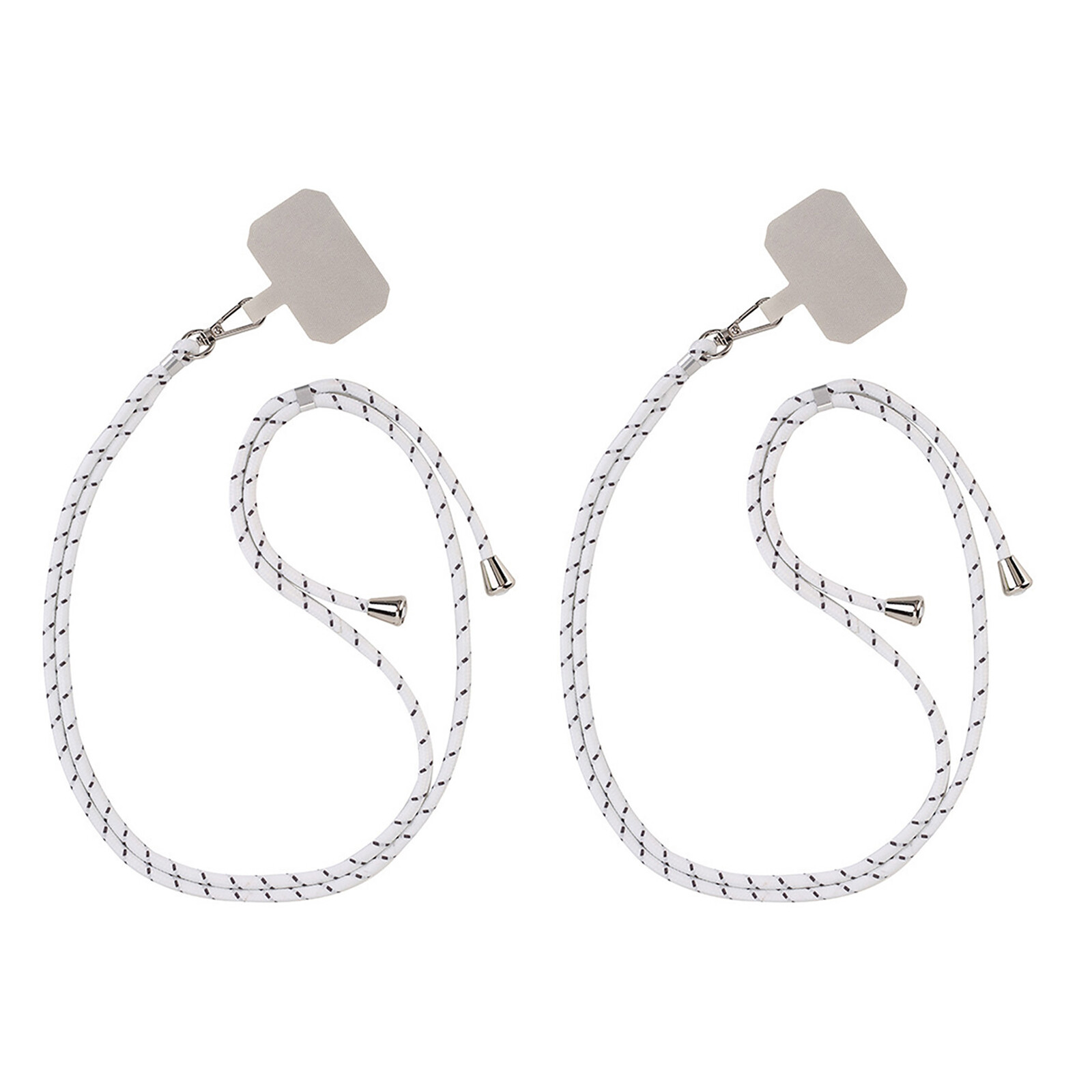 New2in1 Pack Universal Phone Lanyard Case Cover Holder Sling Necklace Strap Cord