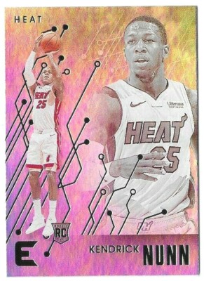 Kendrick Nunn 2019-20 Essentials Rookie #229 Miami Heat Chronicles Basketball NM