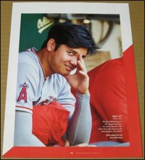 2021 Shohei Ohtani Full Page SI Photo 7.75" x 10.25" Los Angeles Angels MVP
