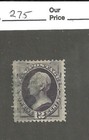 # 151, 12 cent dull violet, 1870, National Bank, XF, cv $275