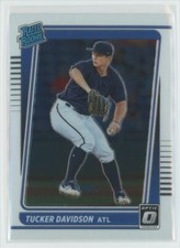 2021 Donruss Optic Baseball Tucker Davidson Rookie Atlanta Braves #90 Rated
