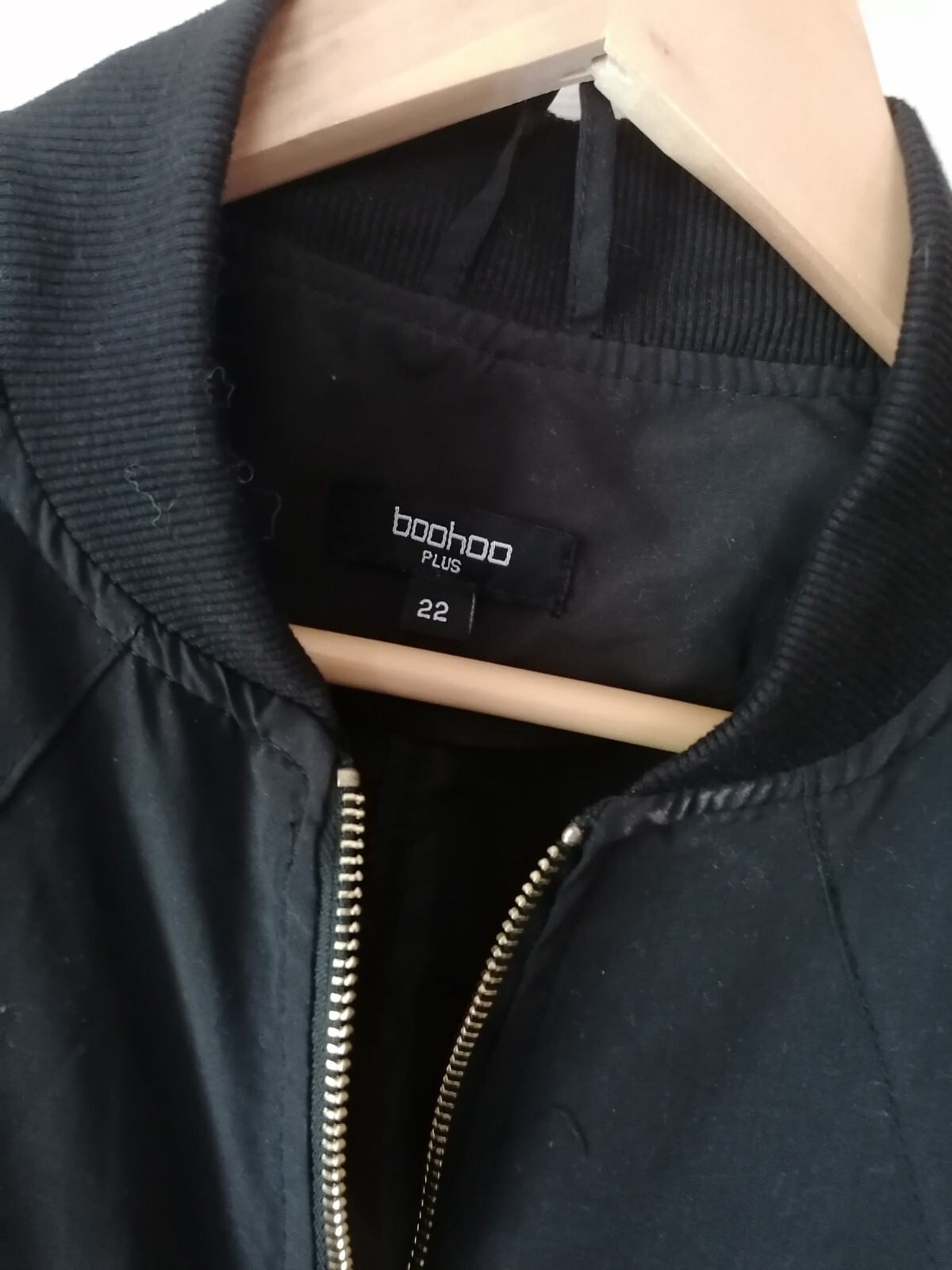 Ladies Boohoo Plus black jacket size 2022 eBay