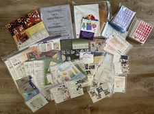 Large lot Creative Memories Stickers, Paper Templates & Die Cuts Holiday Sports