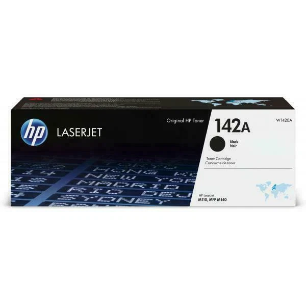 HP 142A Toner Nero Originale W1420A per LaserJet M110w/we, MFP M140w/we