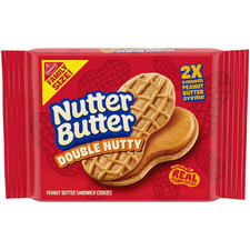  2 pack Nutter Butter Peanut Butter Sandwich Cookies, Family Size 15.27 oz