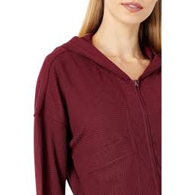 BCBGENERATION Zip Front Slouchy Drop Shoulder Hoo… - image 3