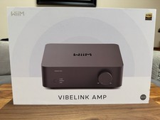 WiiM Vibelink Amp Space Gray and WiiM Ultra Streaming Pre Amp