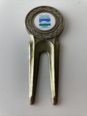 Golf Pitchgabel Divot Tool + Ballmarker Golfclub Reit Im Winkel