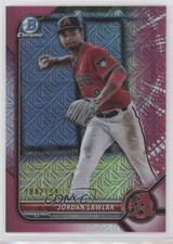 2022 Bowman Chrome Prospects Mega Box Fuchsia Mojo Refractor Jordan Lawlar 1u6