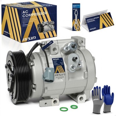 AISIN ACCZ-00086 AC Compressor with Clutch for Mazda CX-7 2009-2012 L4 2.3L 2.5L