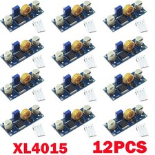 12Pc XL4015 DC-DC 4V-38V to 1.25V-36V 5A Step Down Buck Power Supply Modules NEW