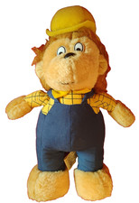 Vintage The Berenstain Bears Papa Bear Plush 1989 ACE Novelty Small Flaw