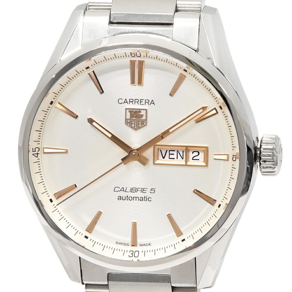 Tag Heuer Carrera Caliber 5 WAR201D Men's Watch Very Good