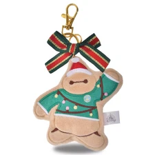 Japan Disney Store Big Hero 6 Baymax Plush Keychain Christmas Cookie 【US STOCK】