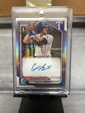 2024 Bowman Chrome - Prospect Autographs Quincy Scott #CPA-QS Refractor /499...