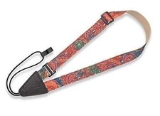 Levy's Leathers Cork Ukulele and Classical Guitar Strap - Paisley FREE SHIPPING