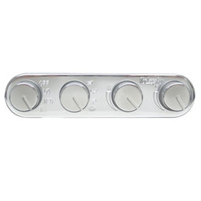 Vintage Air Gen Ii Streamline 4-knob Control Panel With Polished Finish