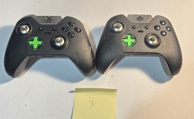 Microsoft Xbox One Elite 1698 Controller Lot Of 2