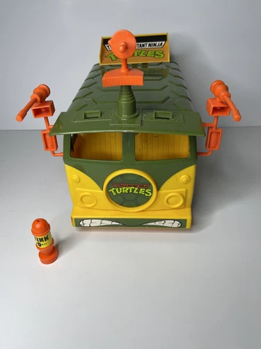 Vintage 1989 Teenage Mutant Ninja Turtles TMNT PARTY WAGON Playmates Toys