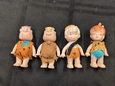 Vintage Flintstones KTC inc Fred, Barnie, Pebbles and Bam Bam Used