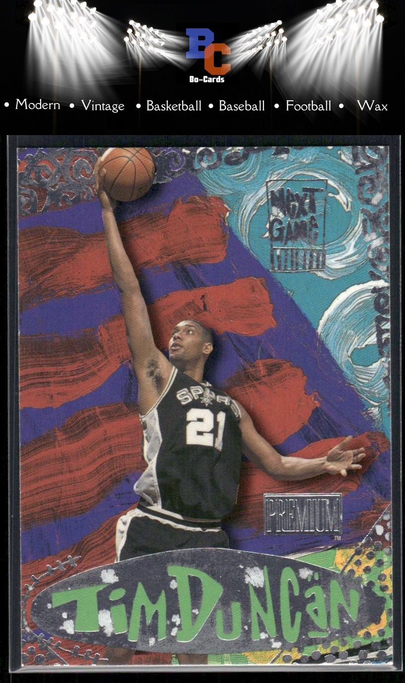 1997-98 SkyBox Premium #7 NG Tim Duncan Next Game