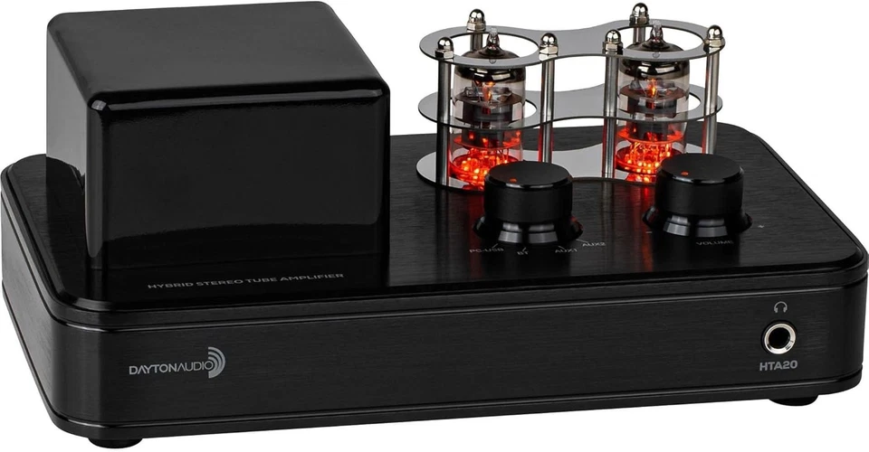 20W RMS Hybrid Vacuum Tube Amplifier with Bluetooth & USB DAC - Elegant Design - Image 3 of 4