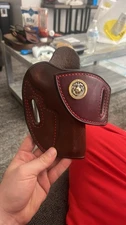 Tucker & Byrd Leather OWB Holster for Colt Commander 1911 4.25” / Kimber 4”