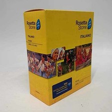 Learn Italian: Rosetta Stone Italian - - CD-ROM, by Rosetta Stone - Acceptable h