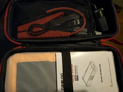 GOOLOO GP4000 PRO Starthilfe Jump Starter 4000A 12V Auto-Booster Powerbank NEU