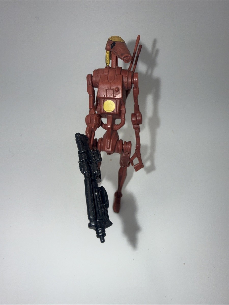 Star Wars TLC Geonosis Arena Showdown Battle Droid Commander Loose