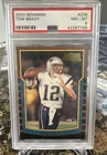 2000 Bowman #236 Tom Brady New England Patriots RC Rookie PSA 8 NM-MT