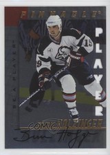 1997-98 Pinnacle Be A Player Die-Cut Auto Brian Holzinger #34 Auto 3c7