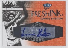 2012-13 Fleer Retro 1999-00 Ultra Fresh Ink Lonnie Shelton #UFI-LS Auto b9u