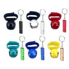 Portátil Defensa Fuerte Exterior Camping Alarma Oso Campanas Silbido Para Escalada