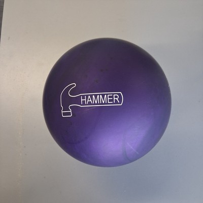 Hammer Purple Pearl Urethane purple pin bowling ball 15 LB. new in