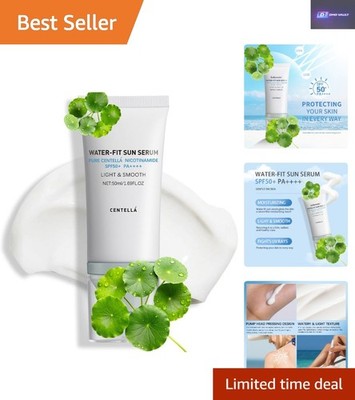 Ultraleichte Centella Asiatica Sonnencreme LSF 50 - Tägliche feuchtigkeitsspendende Formel