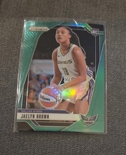 WNBA Panini Prizm 2024 Jaelyn Brown #31 Green Rookie
