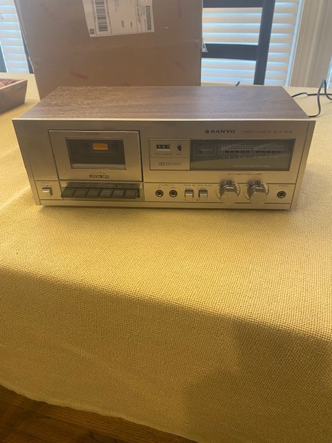 Sanyo RD-10 vintage audio equipment - eBay listing photo 1