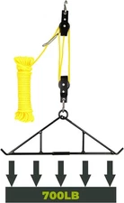 Highwild Game Hanging Gambrel & Hoist Kit B- & 